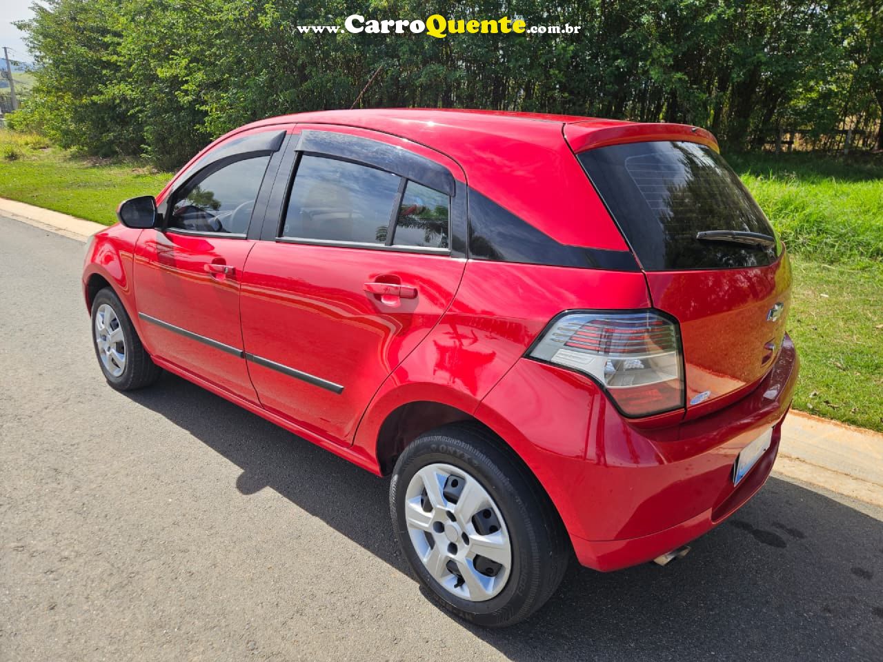 CHEVROLET   AGILE LT 1.4 MPFI 8V FLEXPOWER 5P   VERMELHO 2013 1.4 FLEX - Loja