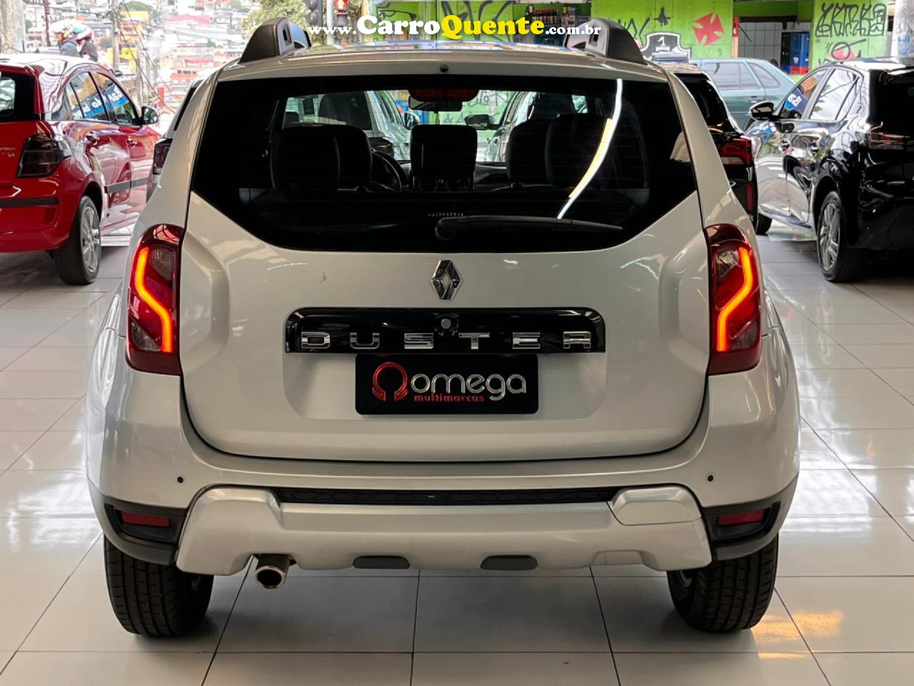 RENAULT   DUSTER DYNAMIQUE 2.0 FLEX 16V AUT.   PRATA 2018 2.0 FLEX - Loja