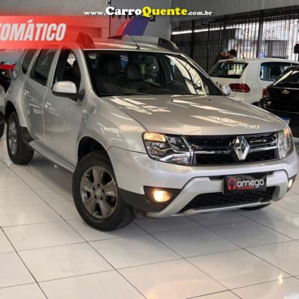RENAULT   DUSTER DYNAMIQUE 2.0 FLEX 16V AUT.   PRATA 2018 2.0 FLEX