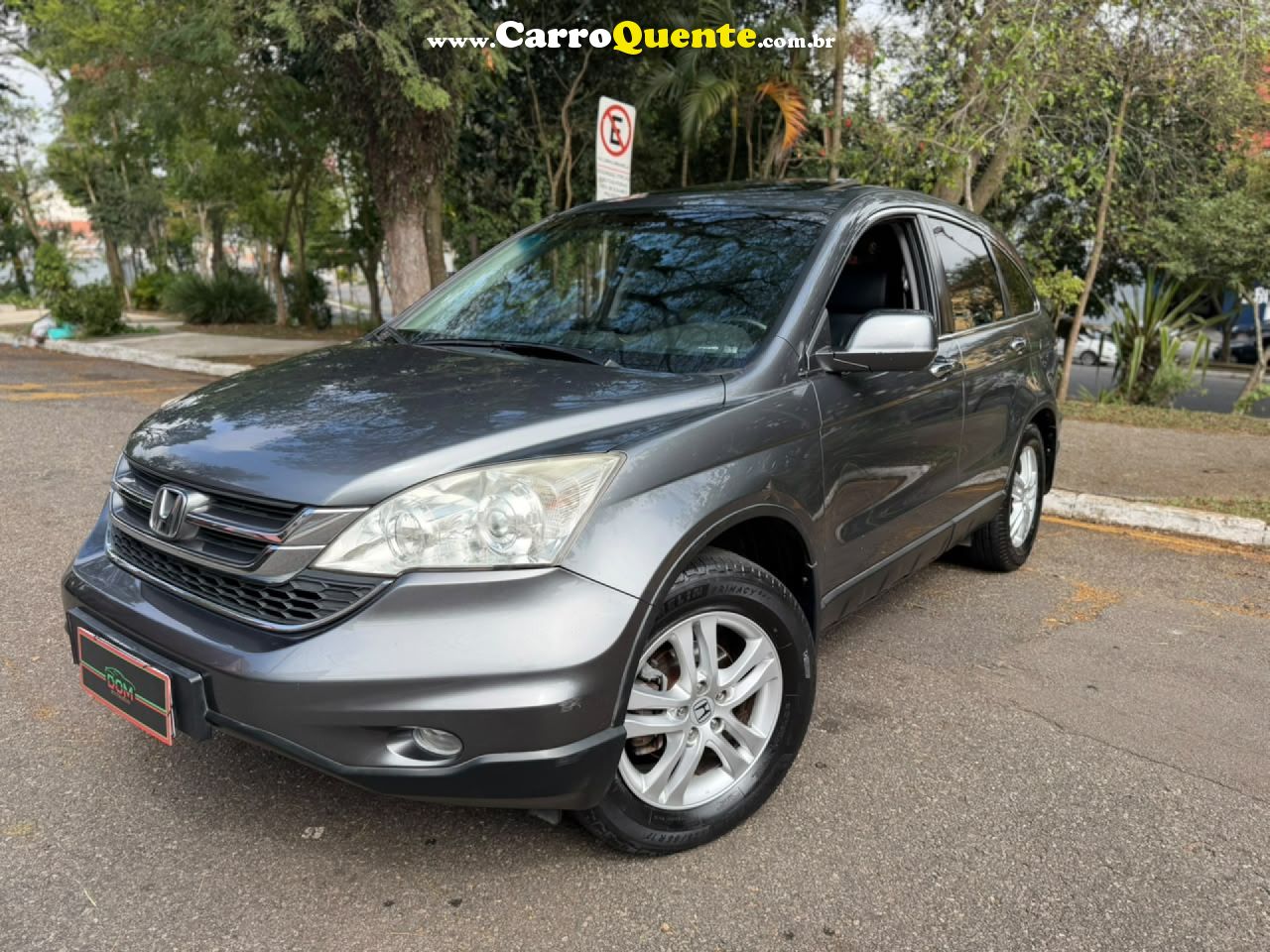 HONDA   CR-V EXL 2.0 16V 4WD2.0 FLEXONE AUT.   CINZA 2011 2.0 GASOLINA - Loja