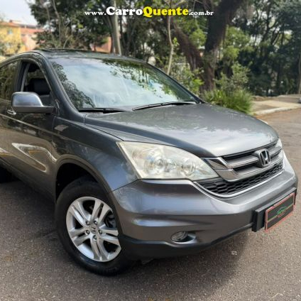 HONDA   CR-V EXL 2.0 16V 4WD2.0 FLEXONE AUT.   CINZA 2011 2.0 GASOLINA