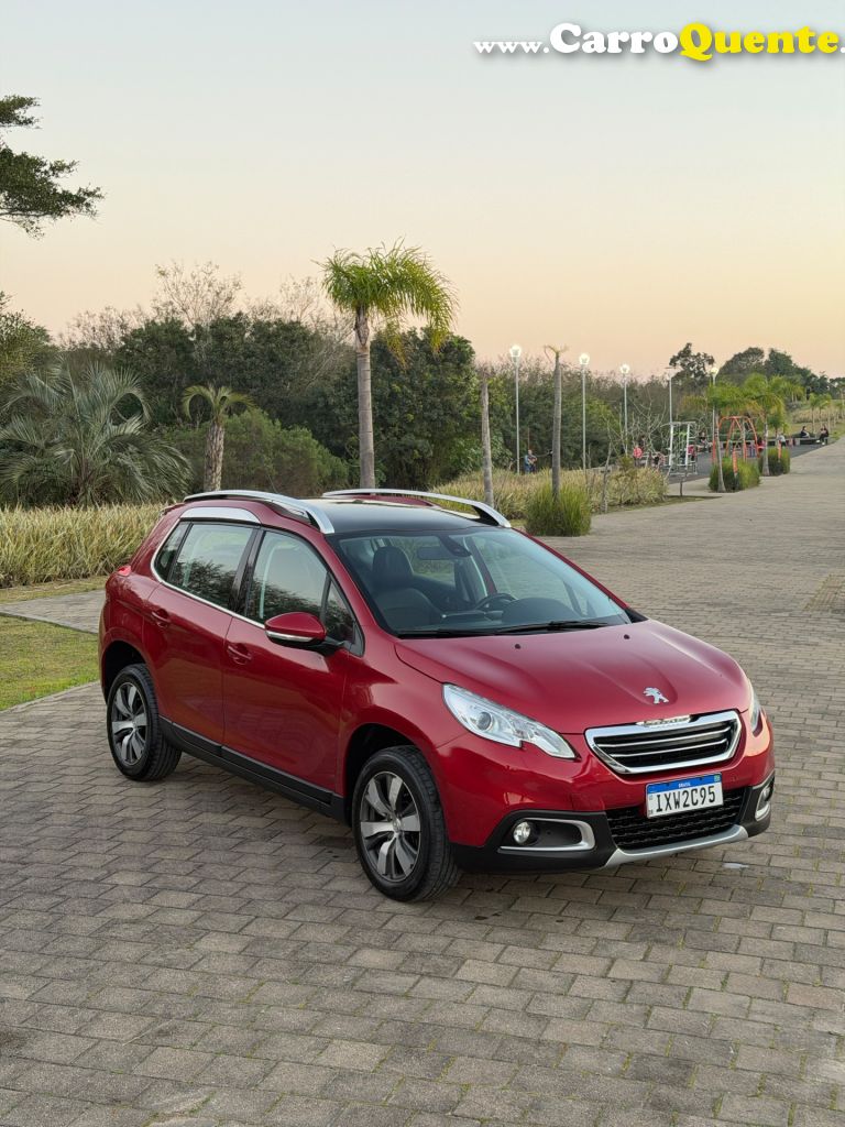 PEUGEOT   2008 GRIFFE 1.6 FLEX 16V 5P AUT.   VERMELHO 2017 1.6 FLEX - Loja
