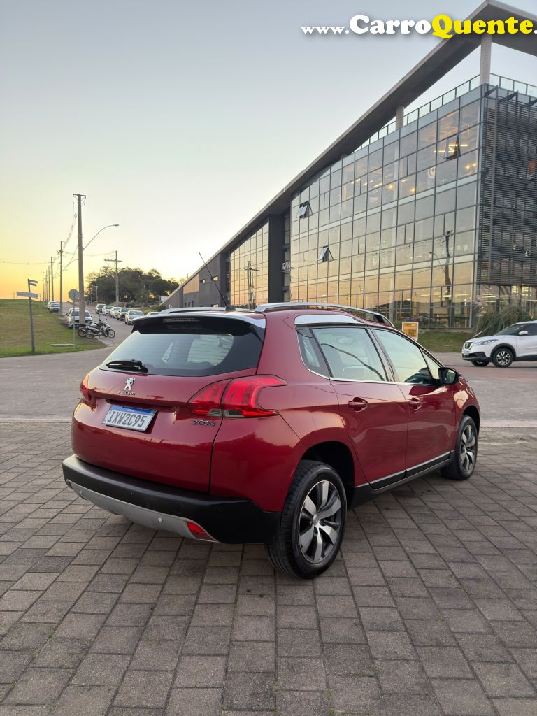 PEUGEOT   2008 GRIFFE 1.6 FLEX 16V 5P AUT.   VERMELHO 2017 1.6 FLEX - Loja