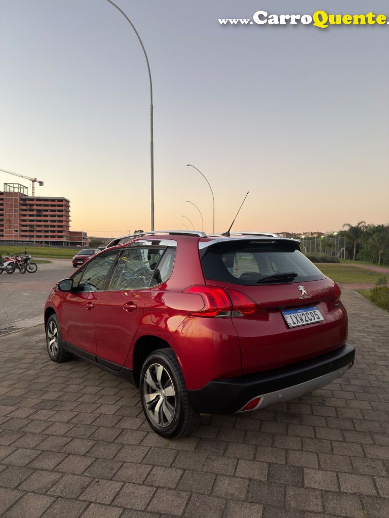 PEUGEOT   2008 GRIFFE 1.6 FLEX 16V 5P AUT.   VERMELHO 2017 1.6 FLEX - Loja
