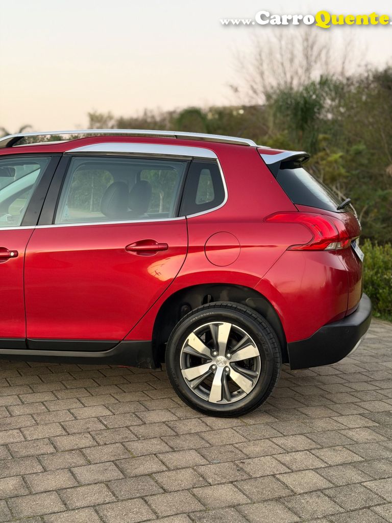 PEUGEOT   2008 GRIFFE 1.6 FLEX 16V 5P AUT.   VERMELHO 2017 1.6 FLEX - Loja