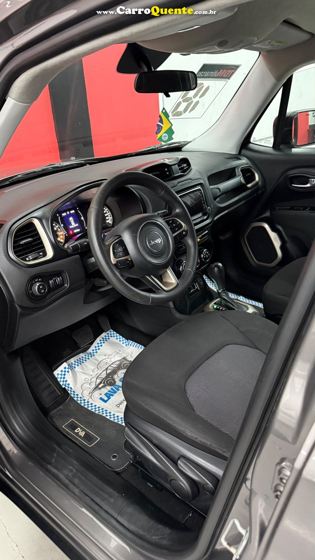 JEEP   RENEGADE SPORT 1.8 4X2 FLEX 16V AUT.   CINZA 2018 1.8 FLEX - Loja