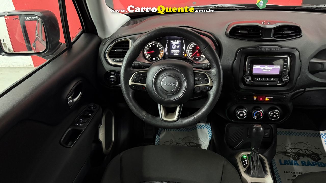 JEEP   RENEGADE SPORT 1.8 4X2 FLEX 16V AUT.   CINZA 2018 1.8 FLEX - Loja