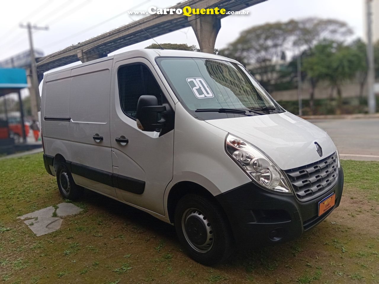 RENAULT   MASTER 2.3 DCI FURGÃO 16V DIESEL   BRANCO 2020 2.3 DIESEL - Loja