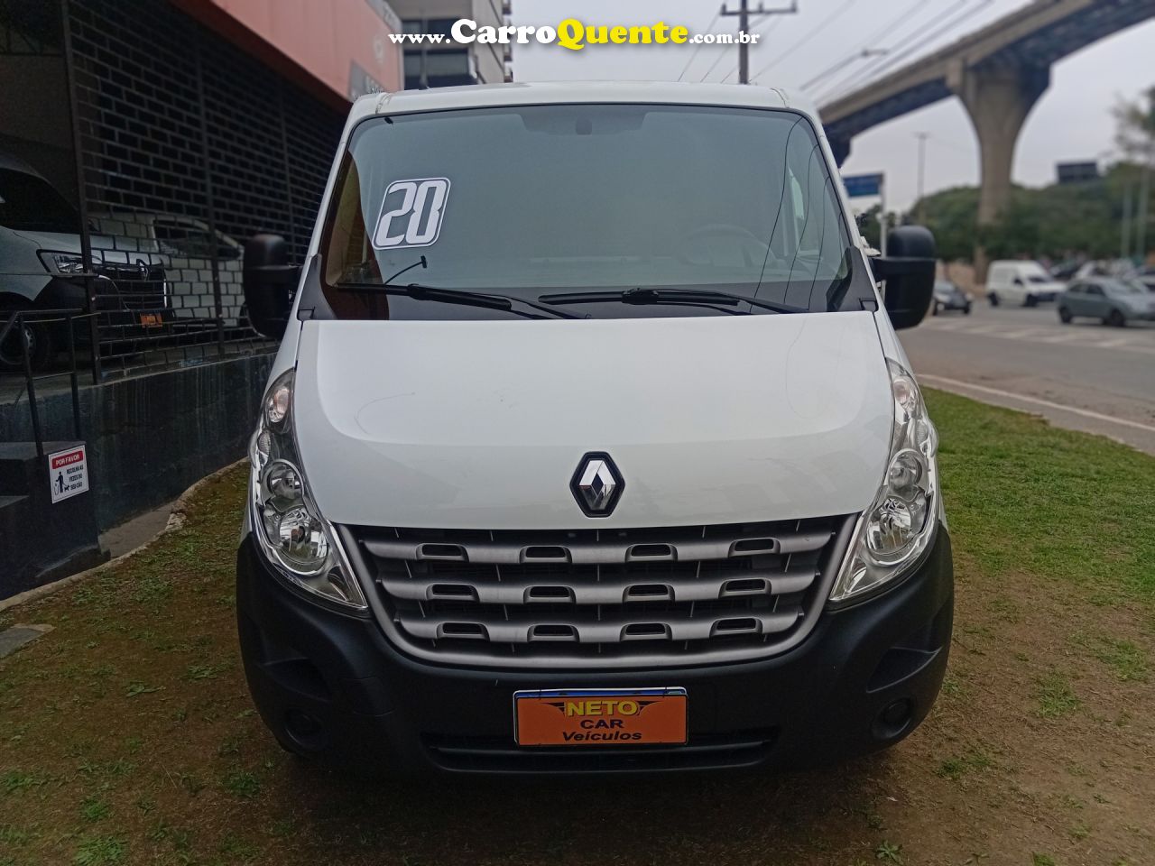RENAULT   MASTER 2.3 DCI FURGÃO 16V DIESEL   BRANCO 2020 2.3 DIESEL - Loja