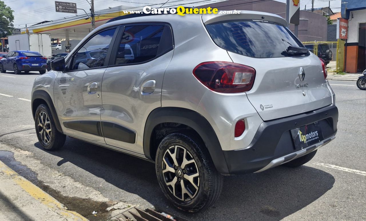 RENAULT   KWID OUTSIDER 1.0 FLEX 12V 5P MEC.   BRANCO 2023 1.0 FLEX - Loja