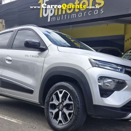 RENAULT   KWID OUTSIDER 1.0 FLEX 12V 5P MEC.   BRANCO 2023 1.0 FLEX