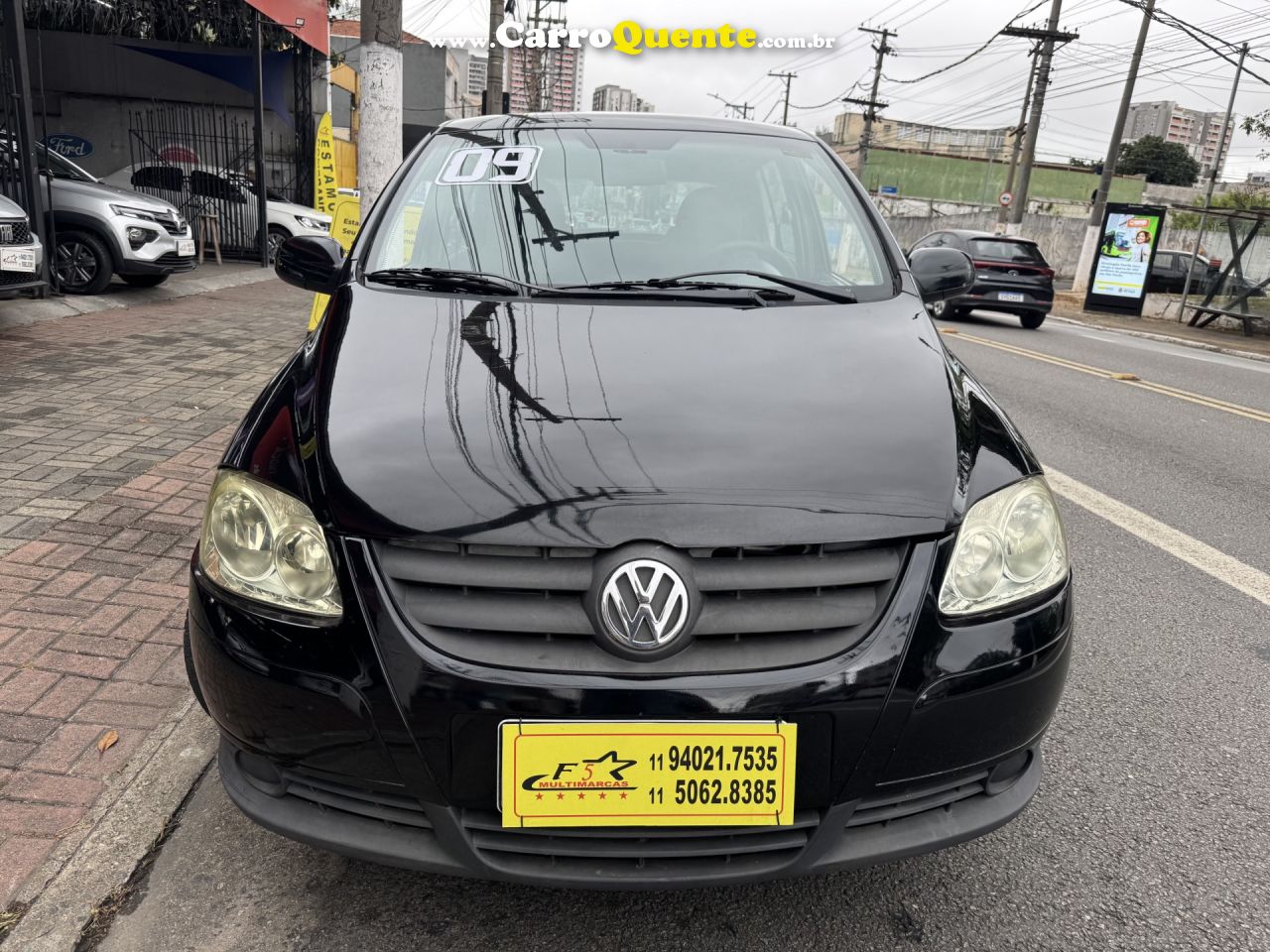VOLKSWAGEN   FOX CITY 1.0 MI 1.0MI TOTAL FLEX 8V 5P   PRETO 2009 1.0 FLEX - Loja