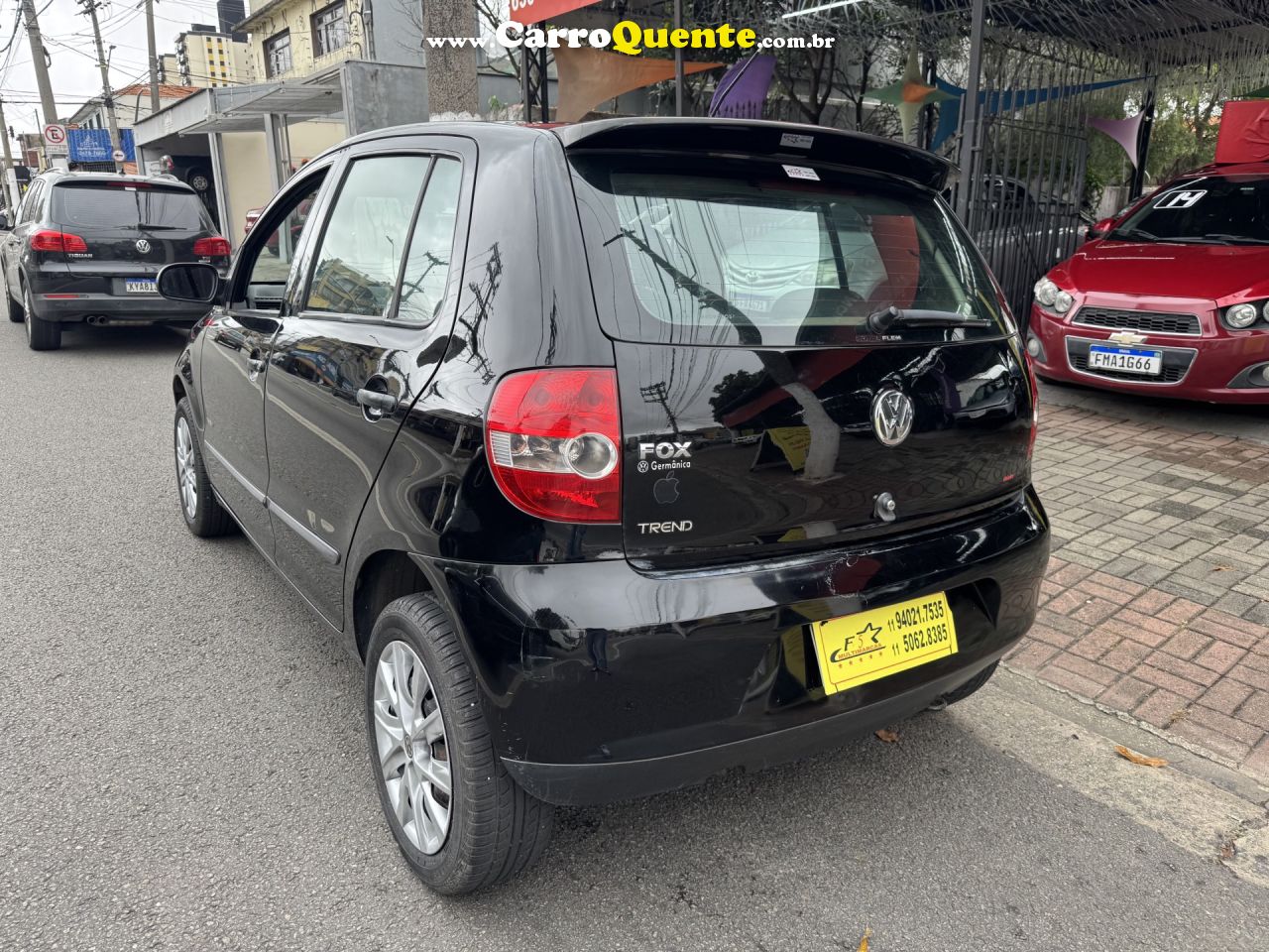 VOLKSWAGEN   FOX CITY 1.0 MI 1.0MI TOTAL FLEX 8V 5P   PRETO 2009 1.0 FLEX - Loja