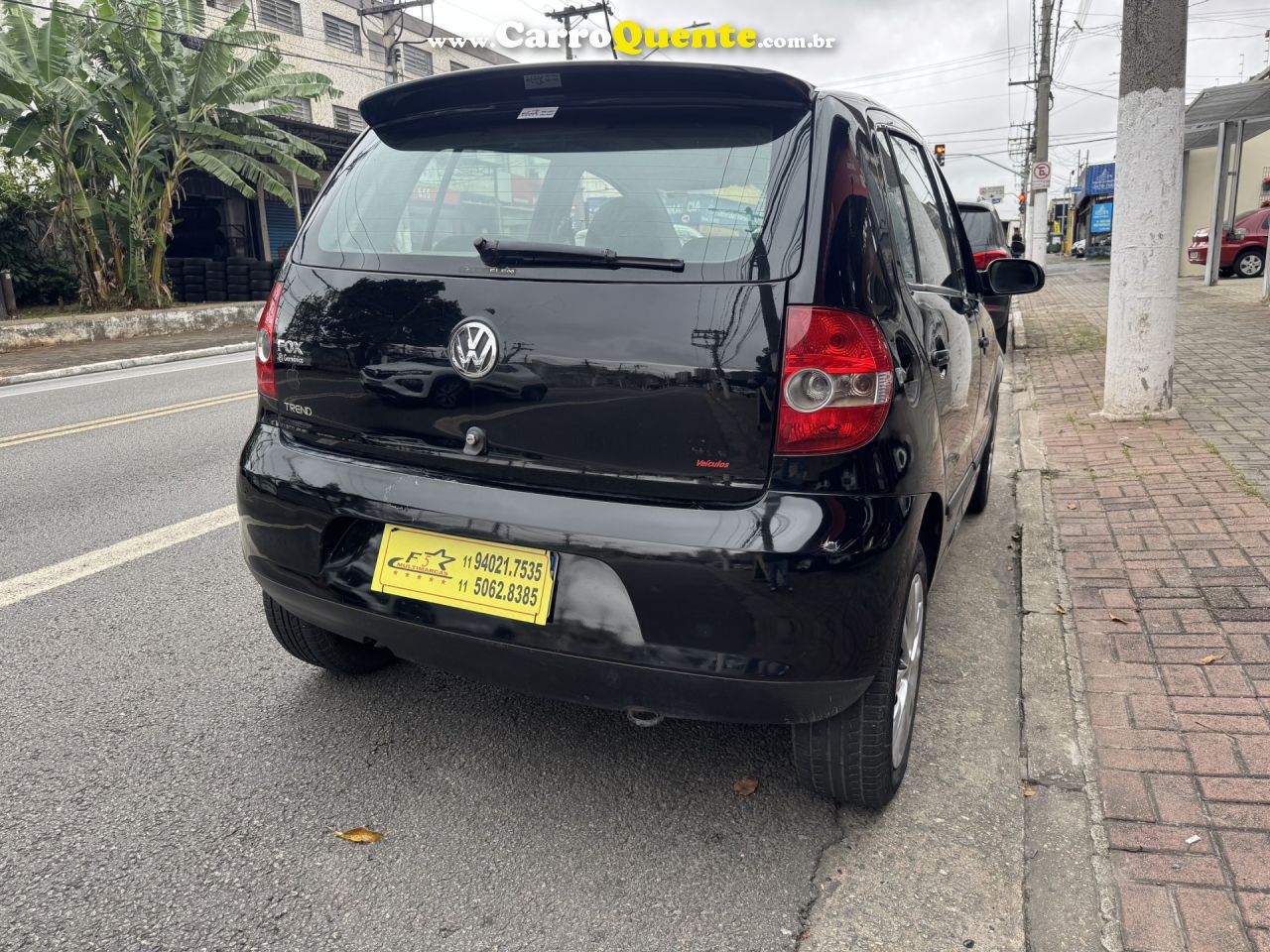 VOLKSWAGEN   FOX CITY 1.0 MI 1.0MI TOTAL FLEX 8V 5P   PRETO 2009 1.0 FLEX - Loja