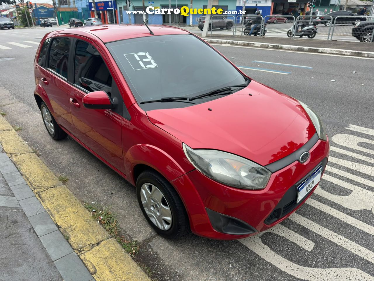 FORD   FIESTA 1.0 8V FLEXCLASS 1.0 8V FLEX 5P   VERMELHO 2013 1.0 FLEX - Loja