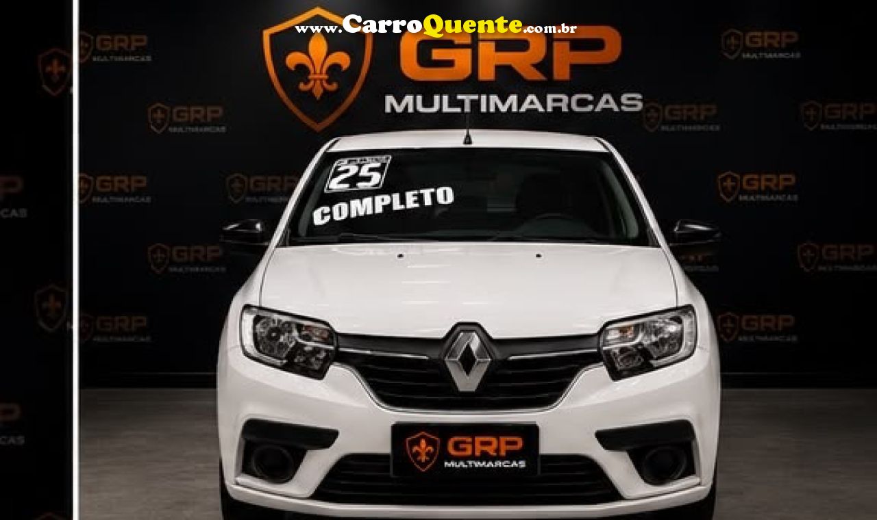 RENAULT   LOGAN ZEN FLEX 1.0 12V 4P MEC.   BRANCO 2025 1.0 FLEX - Loja