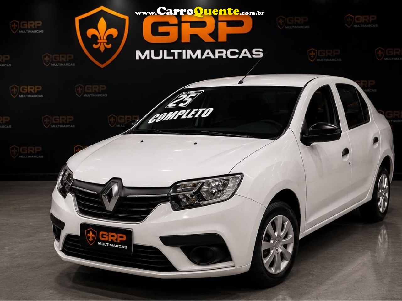 RENAULT   LOGAN ZEN FLEX 1.0 12V 4P MEC.   BRANCO 2025 1.0 FLEX - Loja