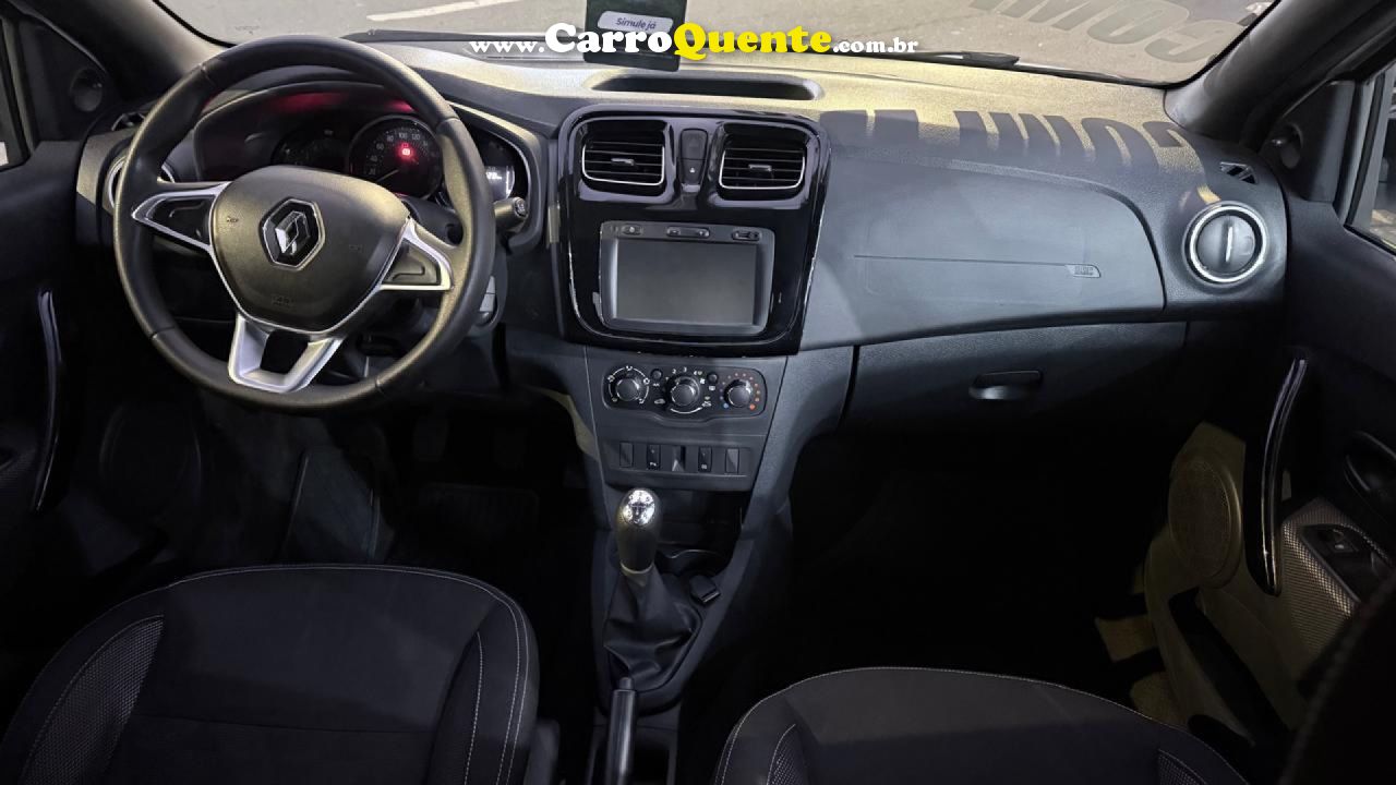 RENAULT   LOGAN ZEN FLEX 1.0 12V 4P MEC.   BRANCO 2025 1.0 FLEX - Loja