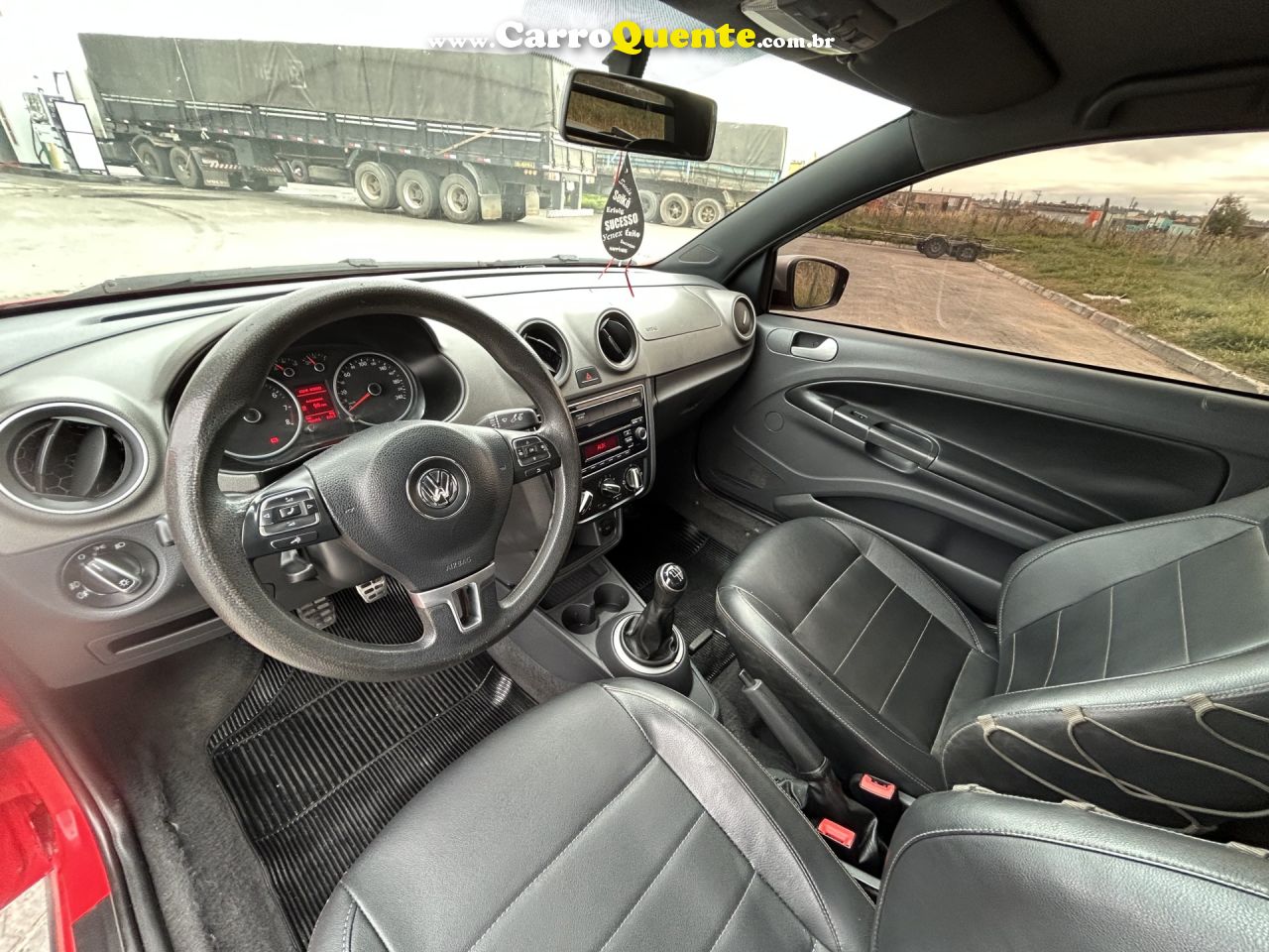 VOLKSWAGEN   SAVEIRO CROSS 1.6 MI TOTAL FLEX 8V CE   VERMELHO 2014 1.6 FLEX - Loja