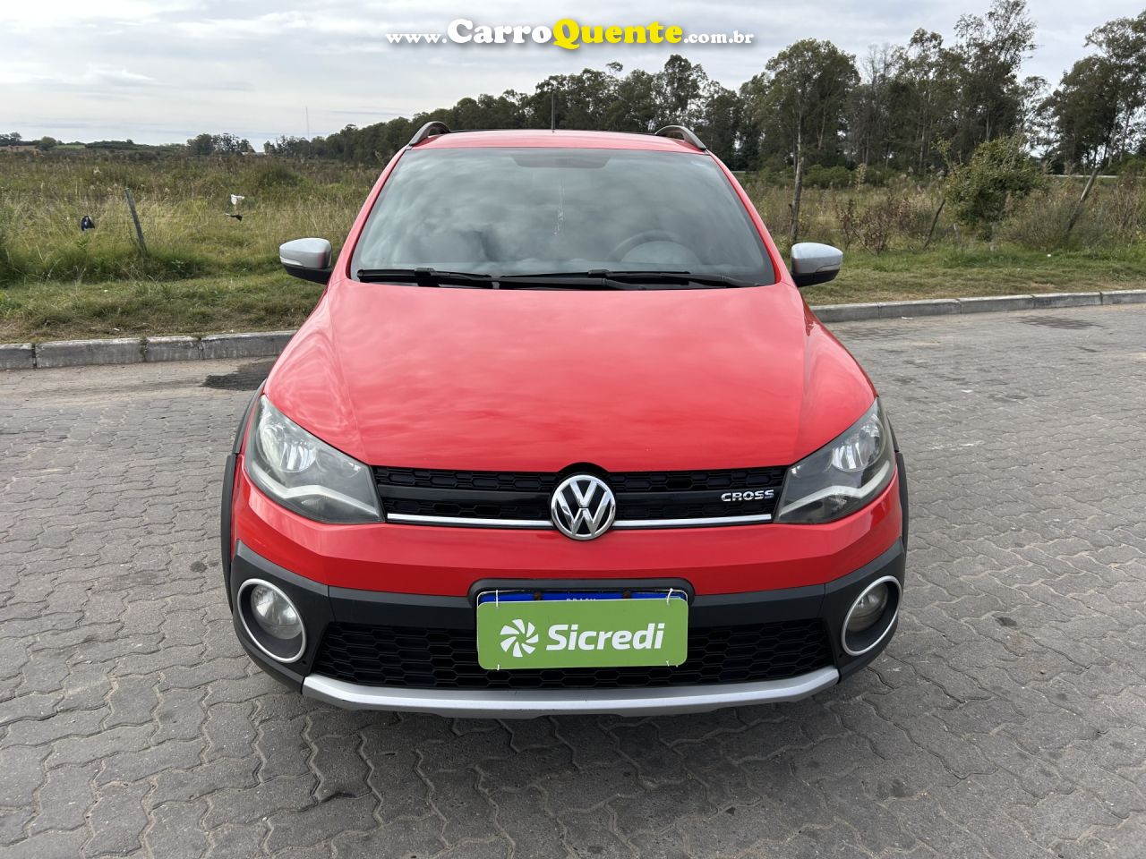 VOLKSWAGEN   SAVEIRO CROSS 1.6 MI TOTAL FLEX 8V CE   VERMELHO 2014 1.6 FLEX - Loja