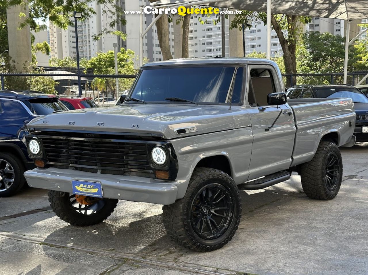 FORD   F-1000   CINZA 1990 2.3 DIESEL - Loja