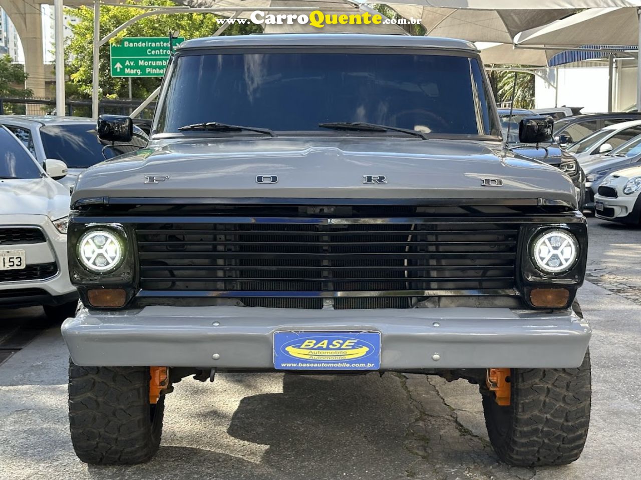 FORD   F-1000   CINZA 1990 2.3 DIESEL - Loja