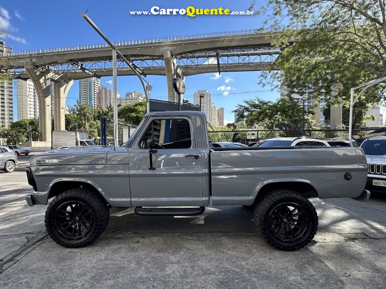 FORD   F-1000   CINZA 1990 2.3 DIESEL - Loja