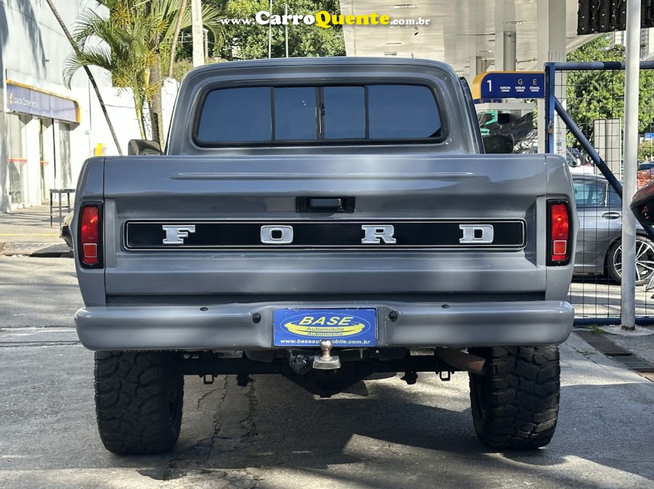 FORD   F-1000   CINZA 1990 2.3 DIESEL - Loja