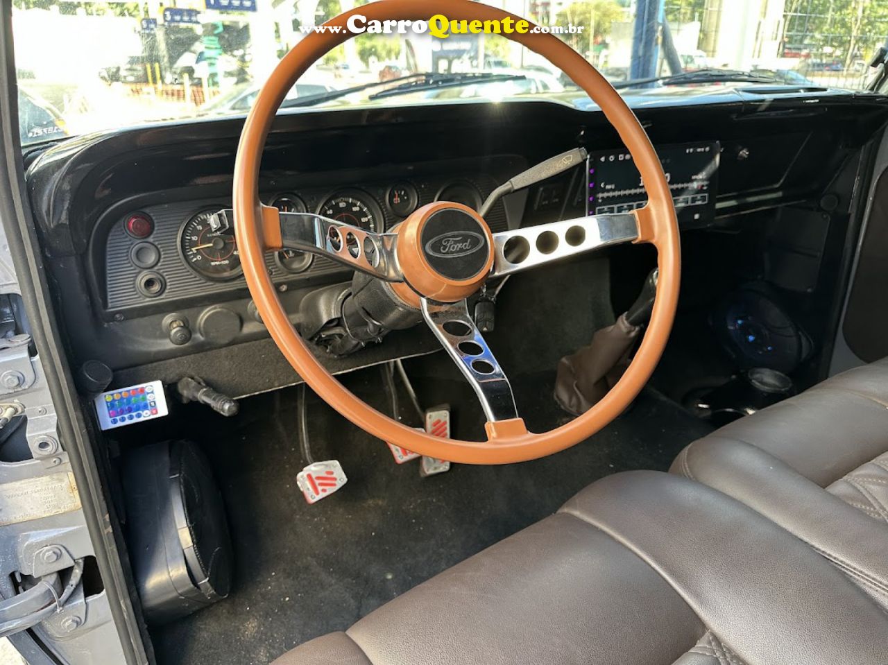 FORD   F-1000   CINZA 1990 2.3 DIESEL - Loja