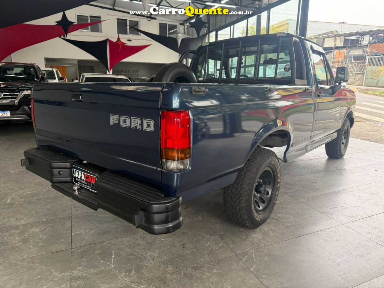 FORD   F-1000 SUPER SÉRIE CE 4.93.6   AZUL 1995 4.9 GASOLINA - Loja
