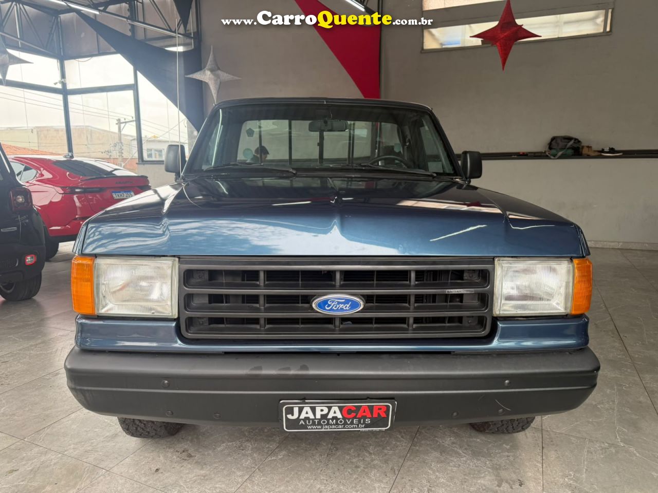 FORD   F-1000 SUPER SÉRIE CE 4.93.6   AZUL 1995 4.9 GASOLINA - Loja