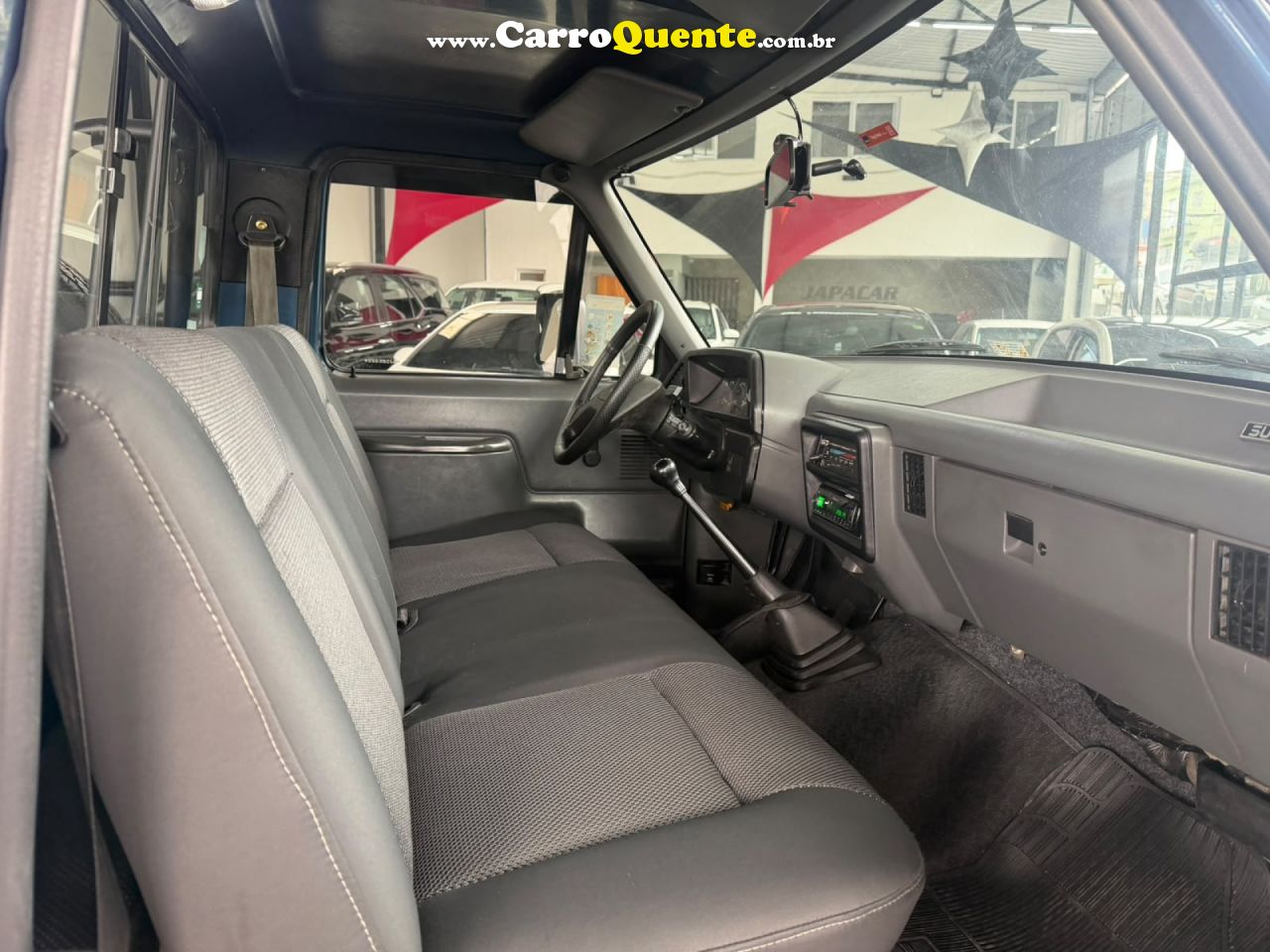 FORD   F-1000 SUPER SÉRIE CE 4.93.6   AZUL 1995 4.9 GASOLINA - Loja