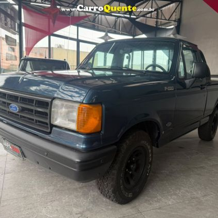 FORD   F-1000 SUPER SÉRIE CE 4.93.6   AZUL 1995 4.9 GASOLINA