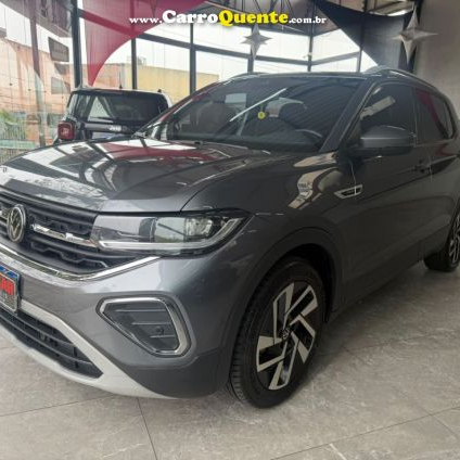 VOLKSWAGEN   T-CROSS HIGHLINE 1.4 TSI FLEX 16V 5P AUT   CINZA 2025 1.4 FLEX