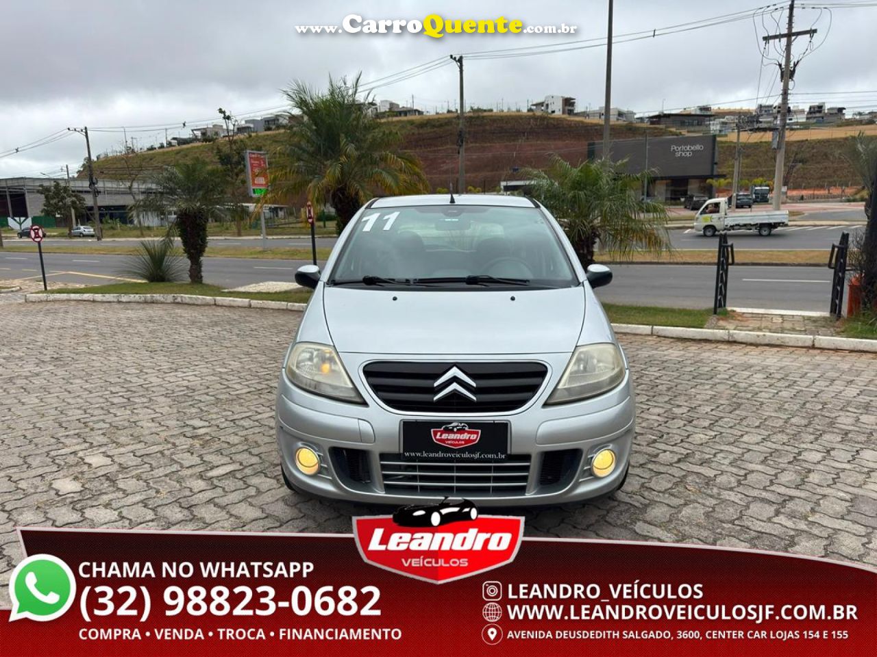 CITROËN   C3 EXCL.EXCL.SOLAR.SONORA 1.6 FLEX AUT   PRATA 2011 1.6 FLEX - Loja