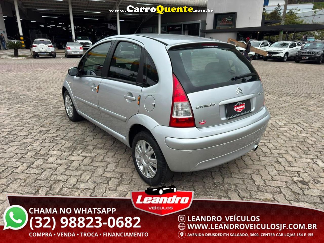 CITROËN   C3 EXCL.EXCL.SOLAR.SONORA 1.6 FLEX AUT   PRATA 2011 1.6 FLEX - Loja