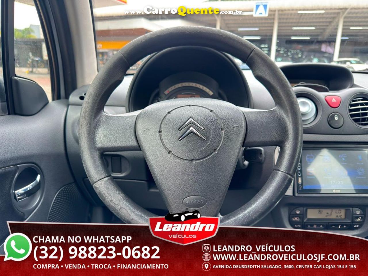 CITROËN   C3 EXCL.EXCL.SOLAR.SONORA 1.6 FLEX AUT   PRATA 2011 1.6 FLEX - Loja
