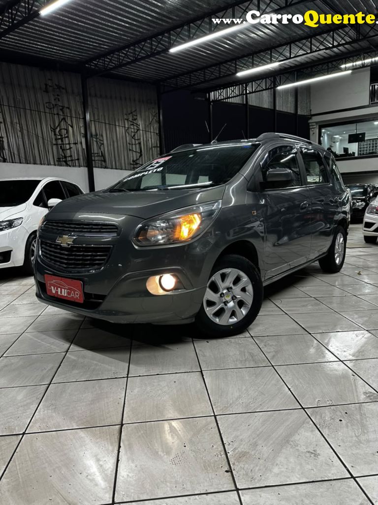 CHEVROLET   SPIN LTZ 1.8 8V ECONO.FLEX 5P AUT.   CINZA 2013 1.8 FLEX - Loja