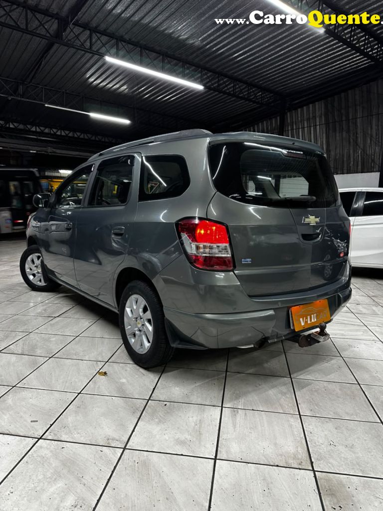 CHEVROLET   SPIN LTZ 1.8 8V ECONO.FLEX 5P AUT.   CINZA 2013 1.8 FLEX - Loja