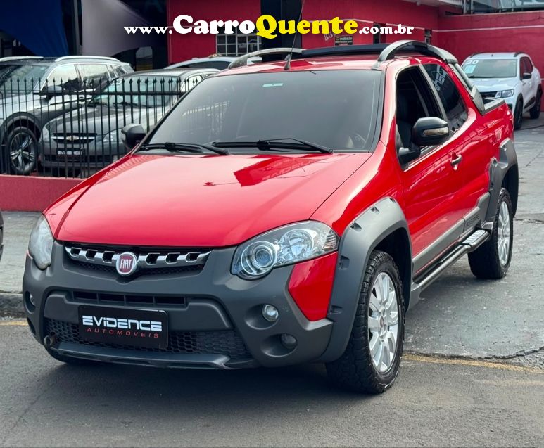 Fiat STRADA 1.8 MPI ADVENTURE CD 16V FLEX 2P MANUAL - Loja