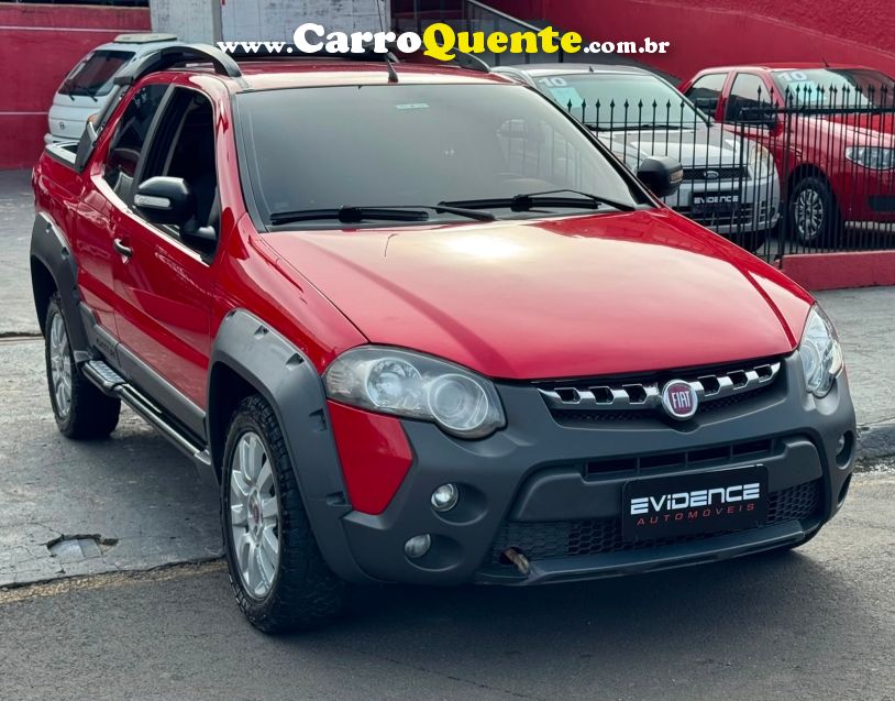 Fiat STRADA 1.8 MPI ADVENTURE CD 16V FLEX 2P MANUAL - Loja