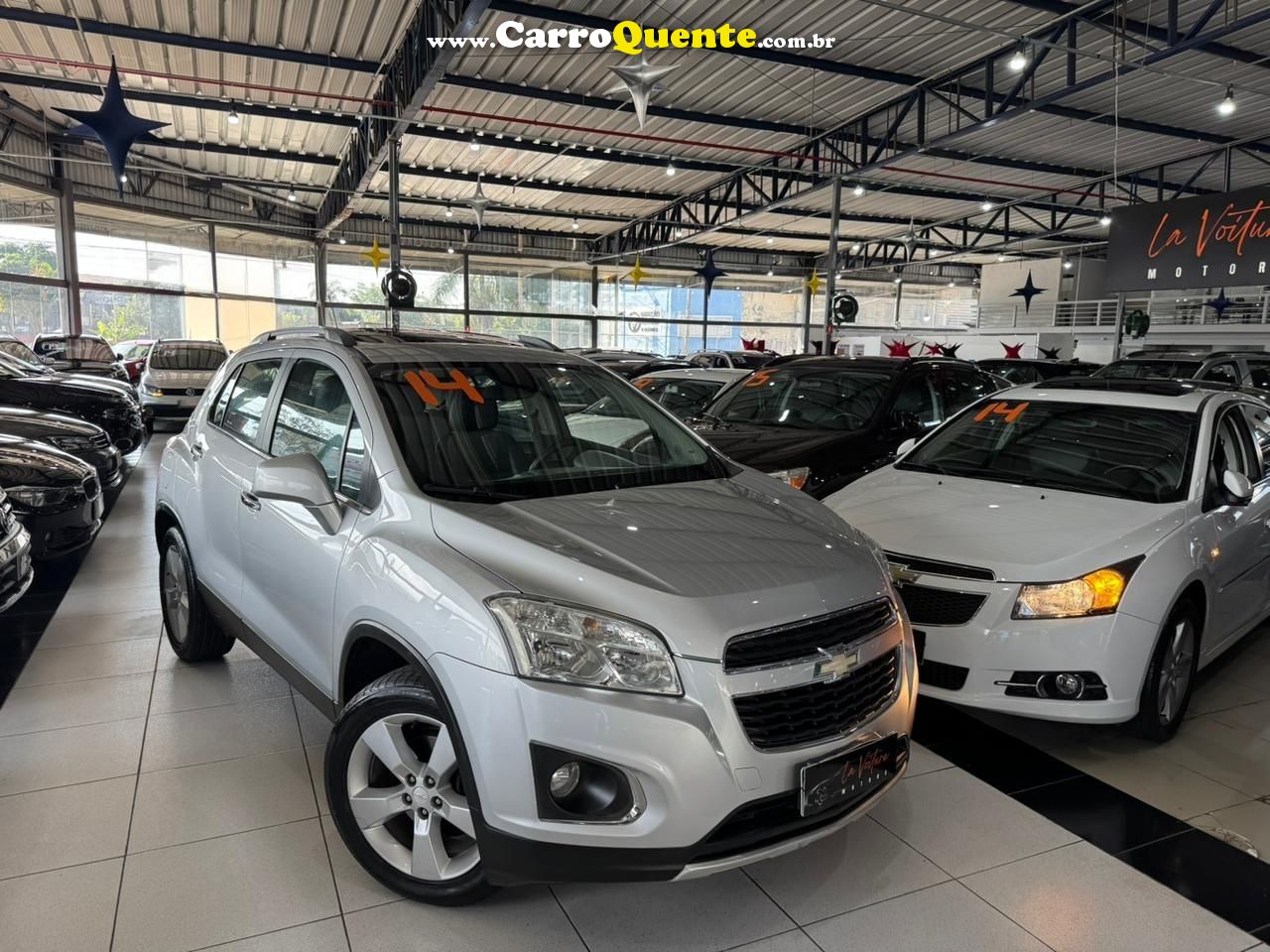 CHEVROLET TRACKER 1.8 MPFI LTZ 4X2 16V 2014 - Loja