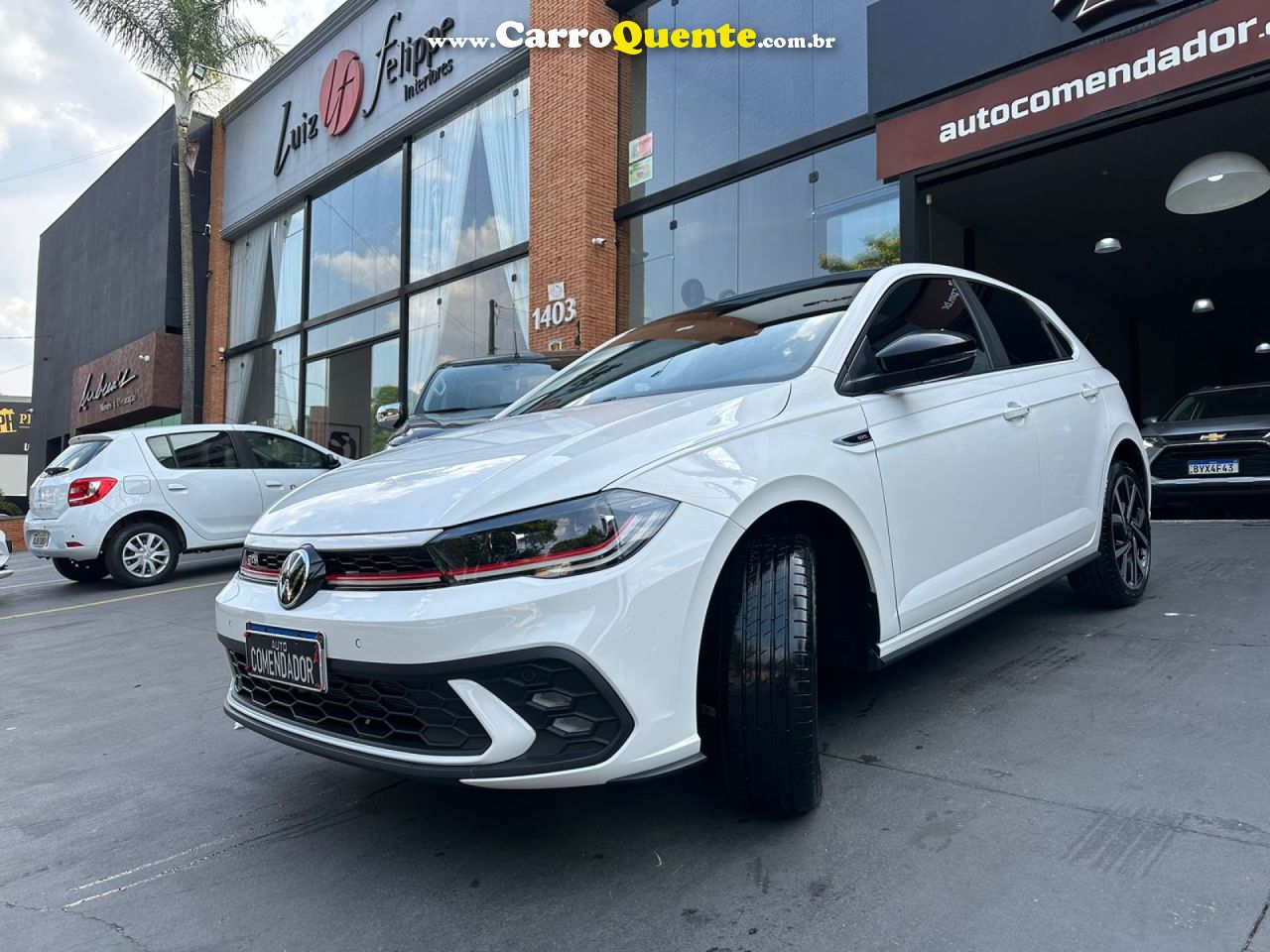 VOLKSWAGEN   POLO GTS 1.4 TSI 16V FLEX   BRANCO 2024 1.4 FLEX - Loja