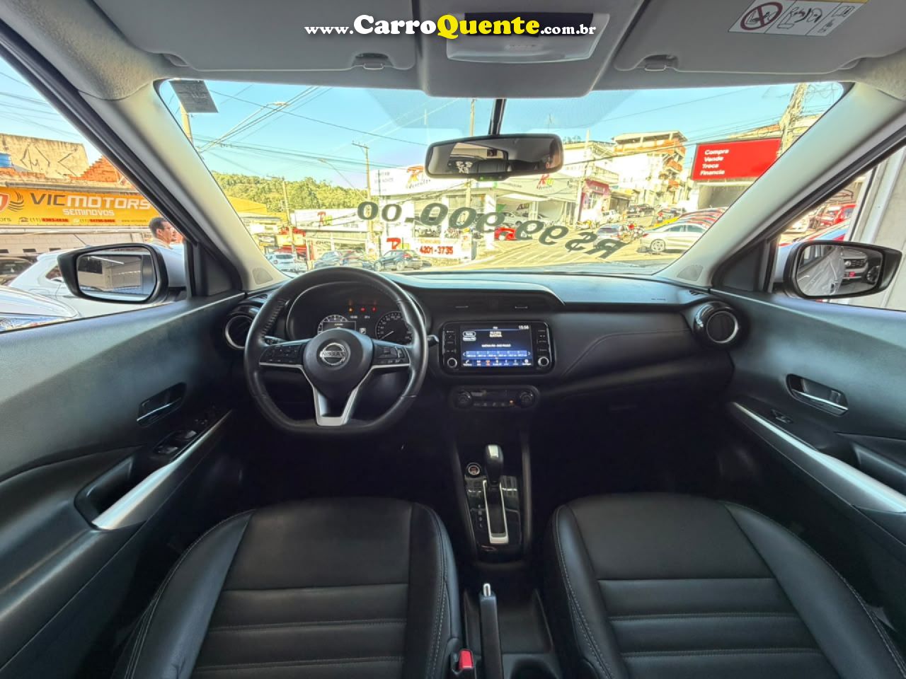 NISSAN   KICKS EXCLUSIVE 1.6 16V FLEX AUT.   PRATA 2022 1.6 FLEX - Loja
