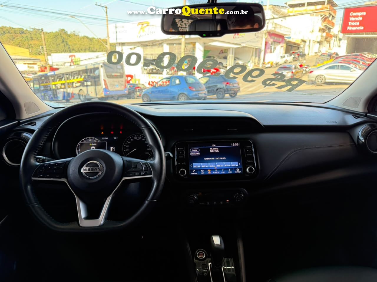 NISSAN   KICKS EXCLUSIVE 1.6 16V FLEX AUT.   PRATA 2022 1.6 FLEX - Loja