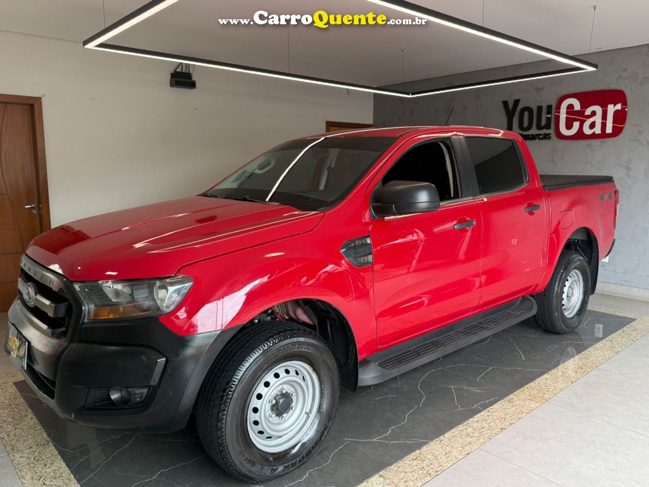 FORD   RANGER XL 2.2 4X4 CD DIESEL MEC.   VERMELHO 2020 2.2 DIESEL - Loja