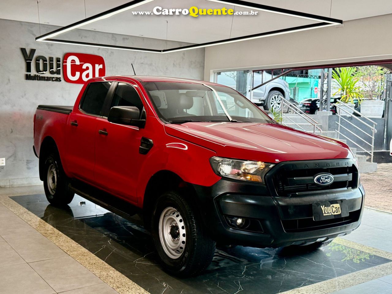 FORD   RANGER XL 2.2 4X4 CD DIESEL MEC.   VERMELHO 2020 2.2 DIESEL - Loja