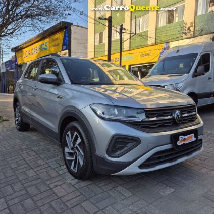 VOLKSWAGEN   T-CROSS COMFOR. 200 TSI 1.0 FLEX 5P AUT.   PRATA 2025 1.0 FLEX