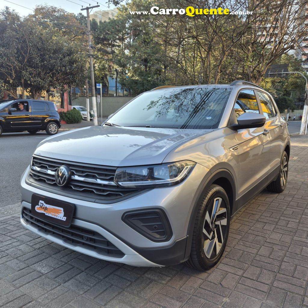 VOLKSWAGEN   T-CROSS COMFOR. 200 TSI 1.0 FLEX 5P AUT.   PRATA 2025 1.0 FLEX - Loja