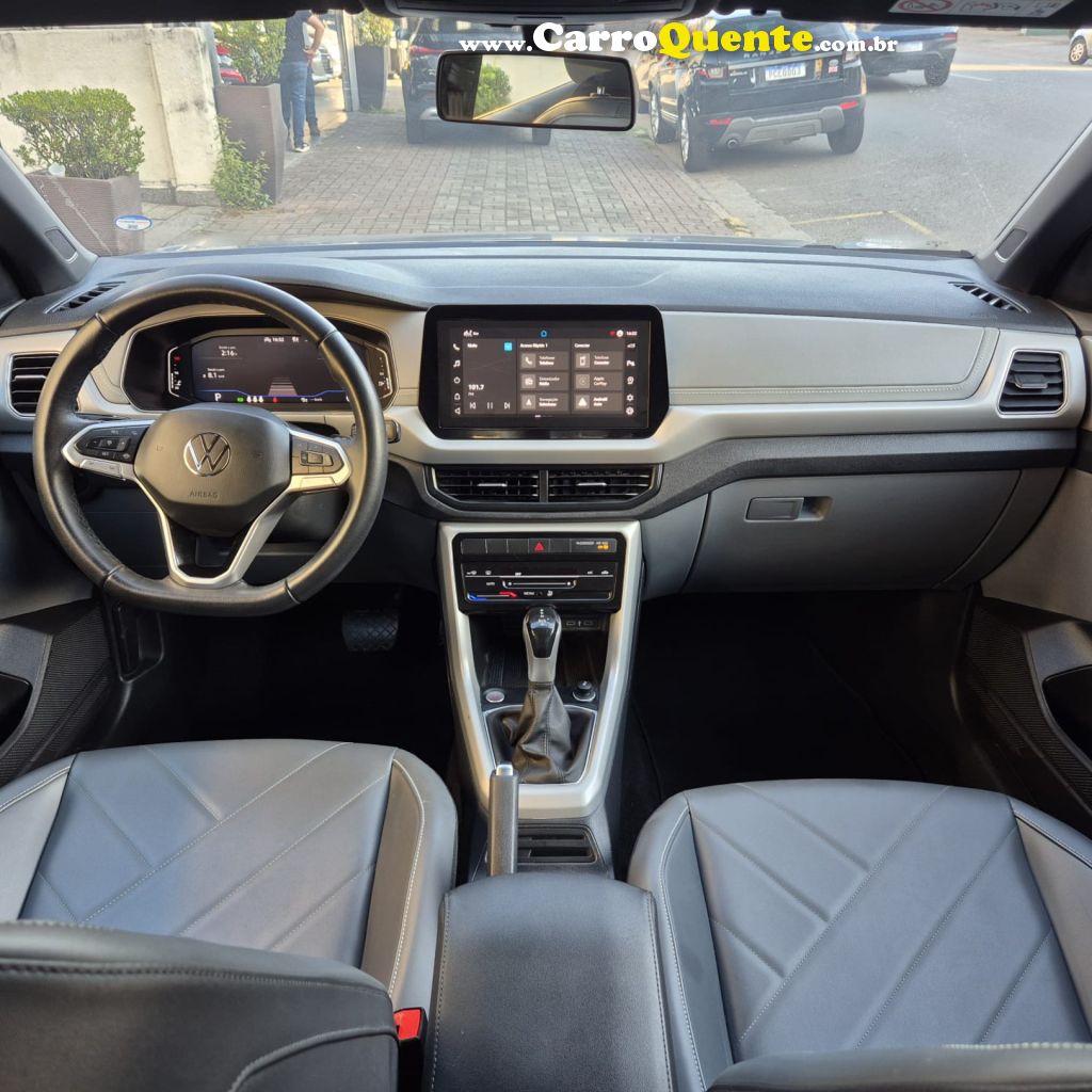 VOLKSWAGEN   T-CROSS COMFOR. 200 TSI 1.0 FLEX 5P AUT.   PRATA 2025 1.0 FLEX - Loja